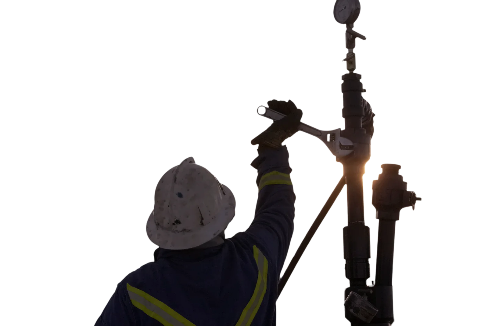 Trabajos de obras y montajes de OLEOSUR en una instalación petrolera